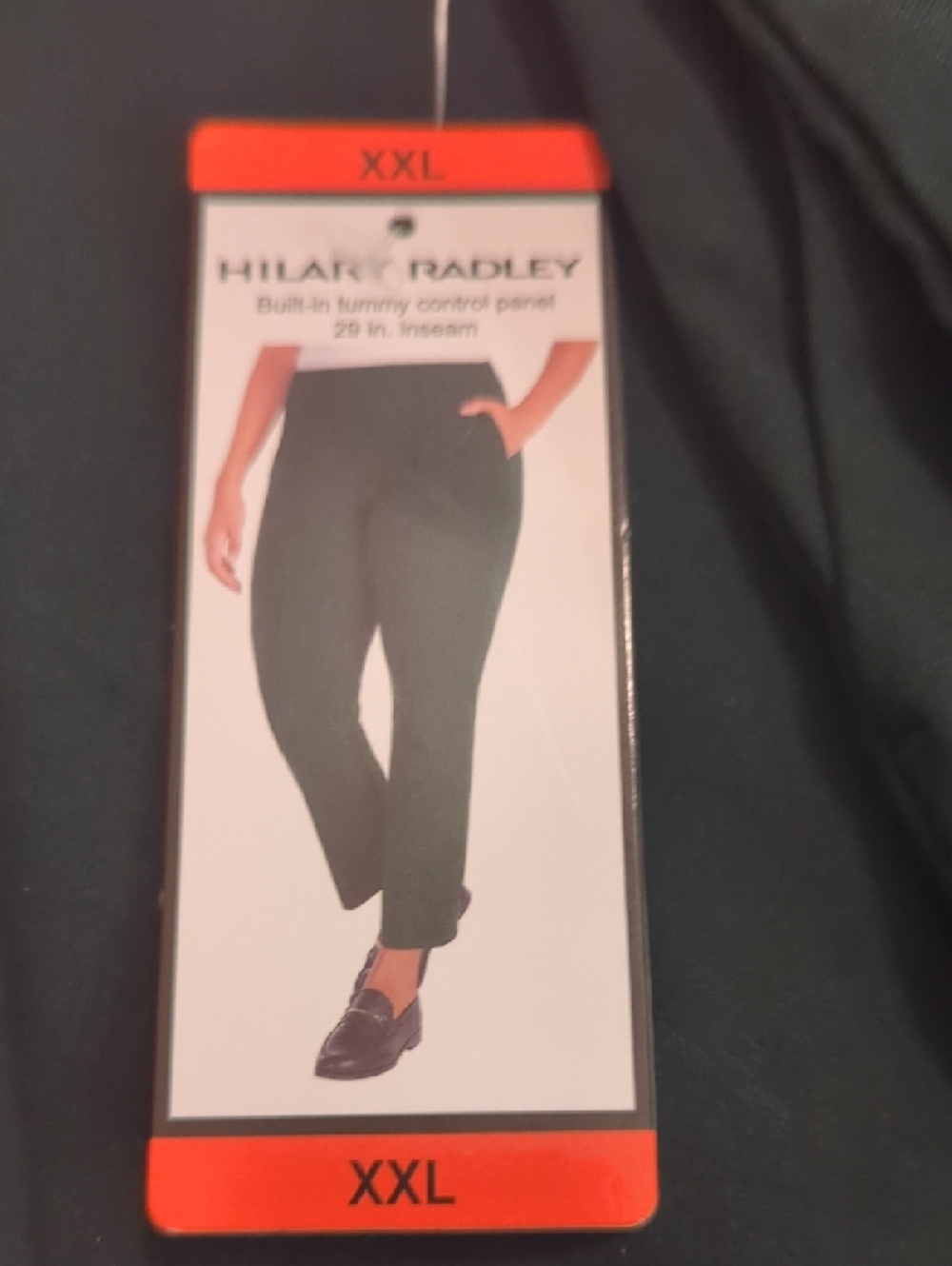 Hilary Radley Black Cropped Ankle Pants - Picture 2 of 3